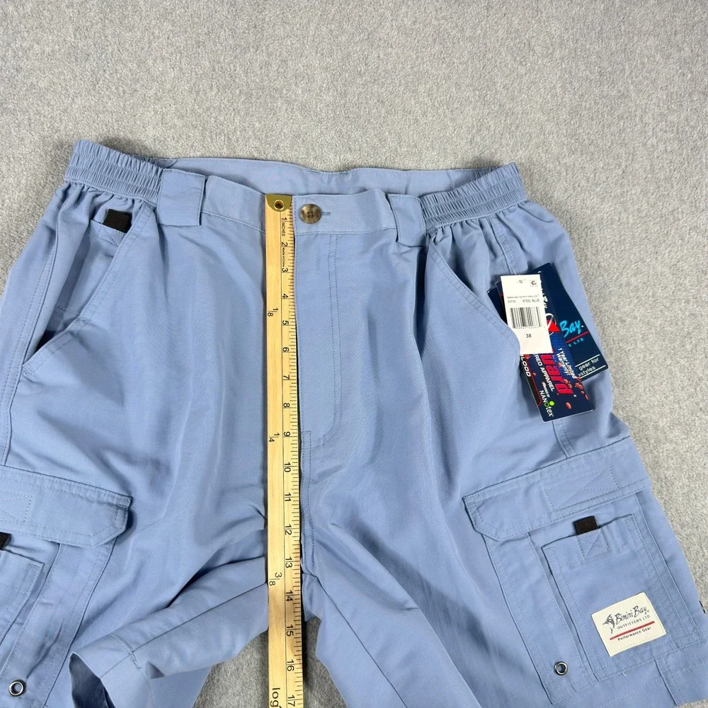 NEW Bimini Bay Boca Grande ll Shorts Men's 38 Steel Blue BloodGuard™ Nylon